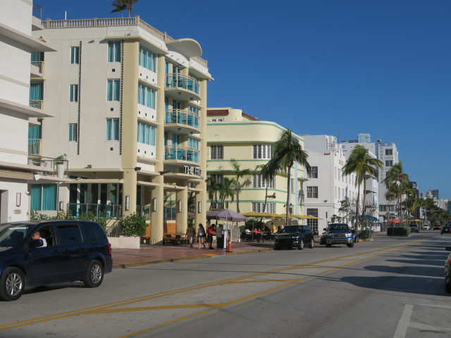 Ocean Drive in Miami Beach (18. Nov.)