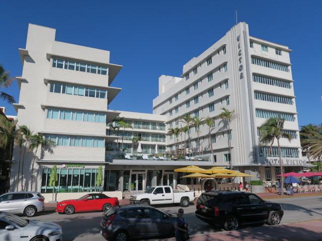 Hotel Victor in Miami Beach (18. Nov.)