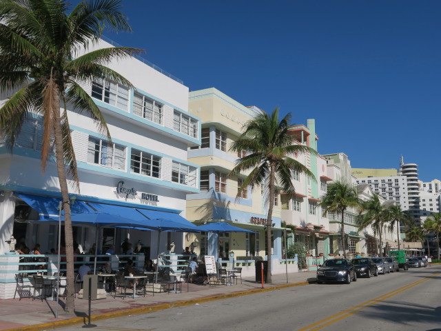 Ocean Drive in Miami Beach (18. Nov.)