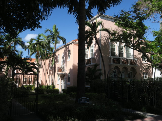 Meridian Avenue in Miami Beach (18. Nov.)