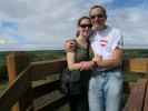 Sabine und ich am Canopy Walk im Myakka River State Park (12. Nov.)