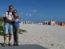 Ich und Sabine am Miami Beach (18. Nov.)