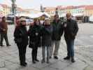 Oma, Annamarie, Mama, Roberto und Papa am Marktplatz