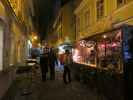 Gutenberggasse am Weihnachtsmarkt am Spittelberg