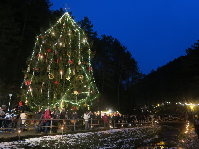 Advent in der Johannesbachklamm