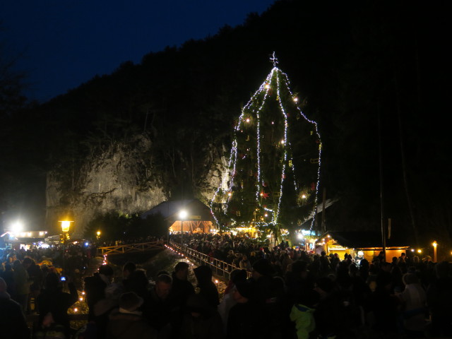 Advent in der Johannesbachklamm