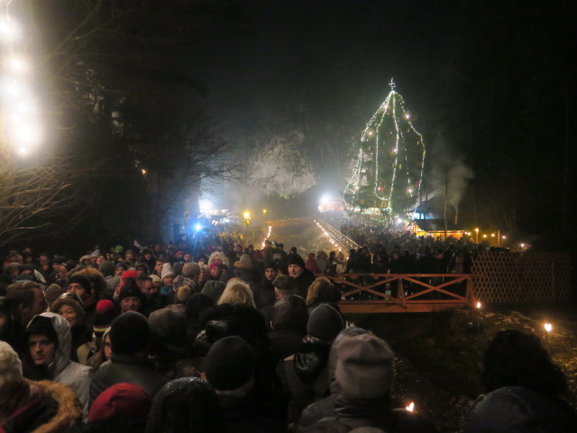 Advent in der Johannesbachklamm