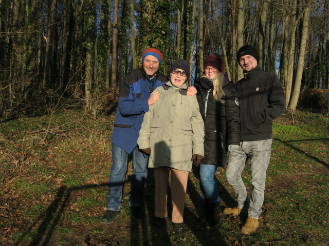 Ich, Oma, Viktoria und Norbert