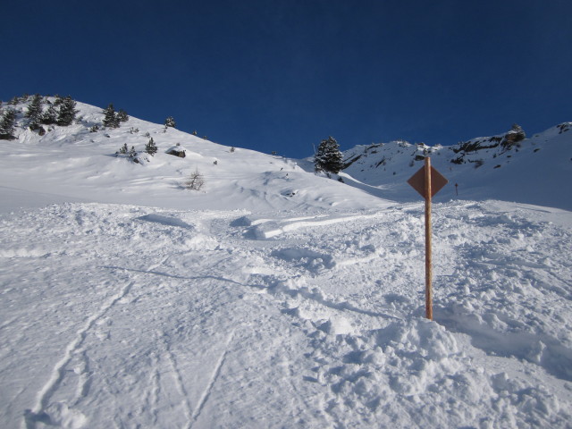 Skiroute Hochzeigerloch