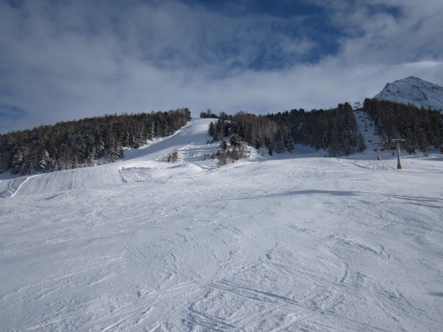 Rojenabfahrt und Hütteltal