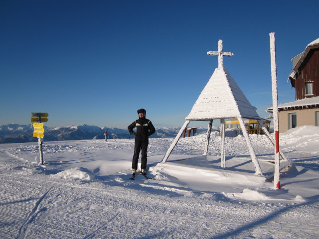 Ich auf der Gerlitzen, 1.909 m