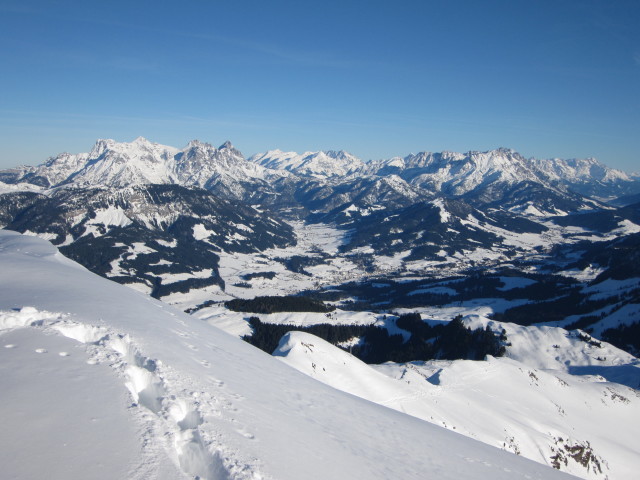 vom Kitzbüheler Horn Richtung Osten