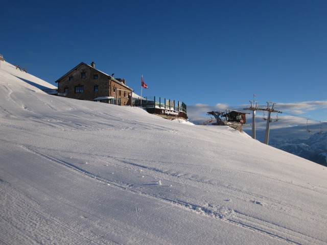 Gipfelhaus und Bergstation der Brunellenfeldbahn, 1.968 m