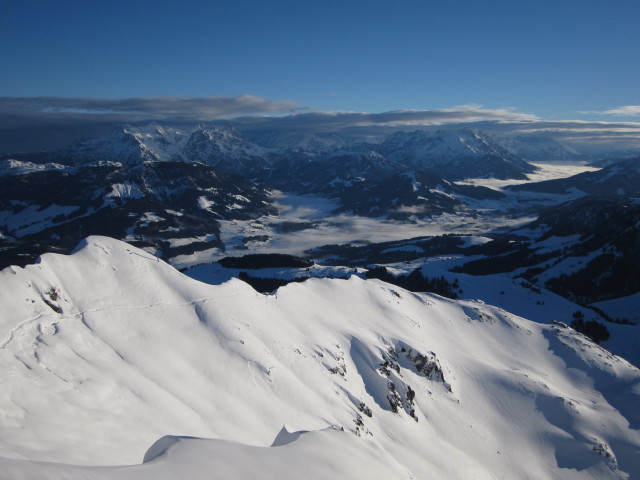 vom Kitzbüheler Horn Richtung Osten