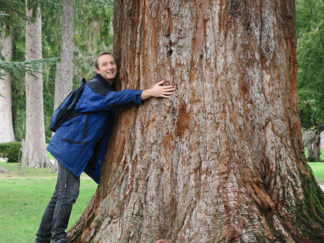 Ich bei der Hermesvilla
