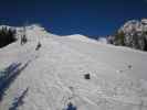 Alpjoch-Abfahrt von der Alpjoch-Bahn aus