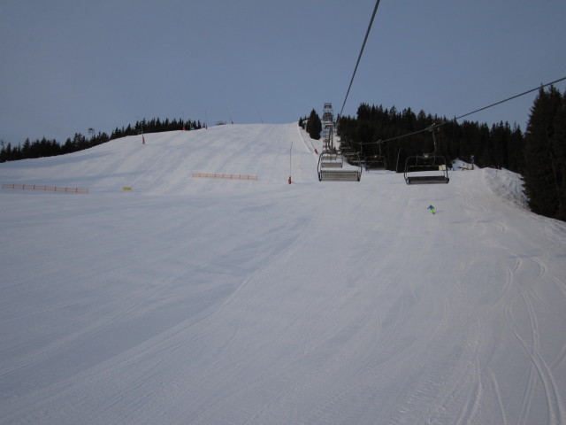 Hirschkogelpiste vom Hirschkogel-Express aus