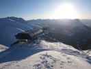 Bergstation der Tscheyeckbahn, 2.662 m (14. Jän.)