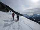 Claudia und Marek auf der Rinnbergalm, 1.244 m