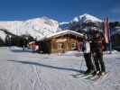 Stefan und ich bei der Hocheggalm, 1.545 m