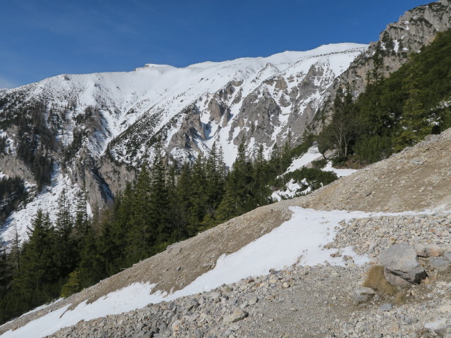 zwischen Bachingerbründl und Haid-Klettersteig