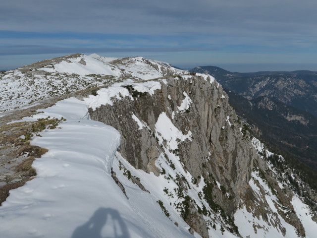 von der Preiner Wand Richtung Nordosten