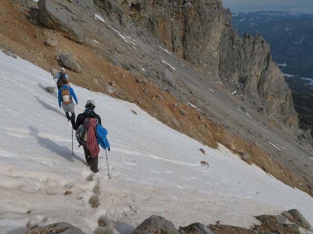 Josef, Christoph und Ursula in der Holzknechtschütt