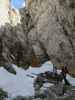 Haid-Klettersteig: Christoph und Gerhard im großen Kessel