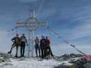 Ich, Josef, Christoph, Ursula und Gerhard auf der Preiner Wand, 1.783 m