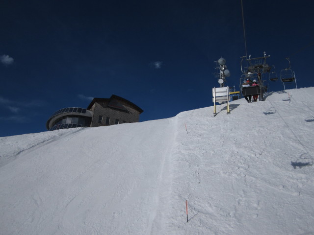 Steilhang von der Gipfelbahn aus