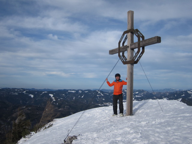 Ich auf der Gemeindealpe, 1.626 m