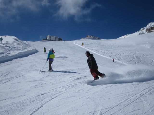 Markus auf der Piste 'Lagazuoi' (20. März)