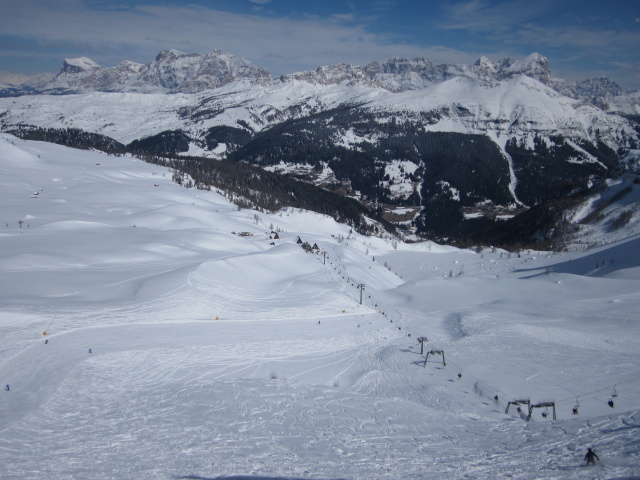 Markus neben der Piste 'Padon' (21. März)