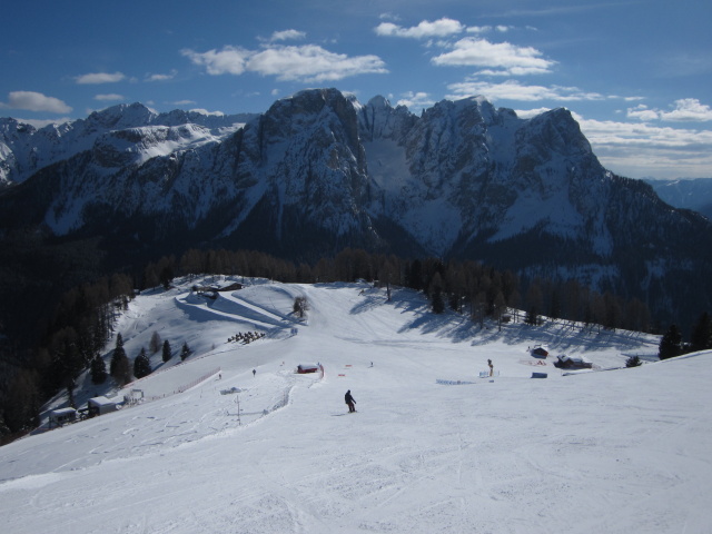 Markus auf der Piste 'Buffaure di Sotto' (21. März)