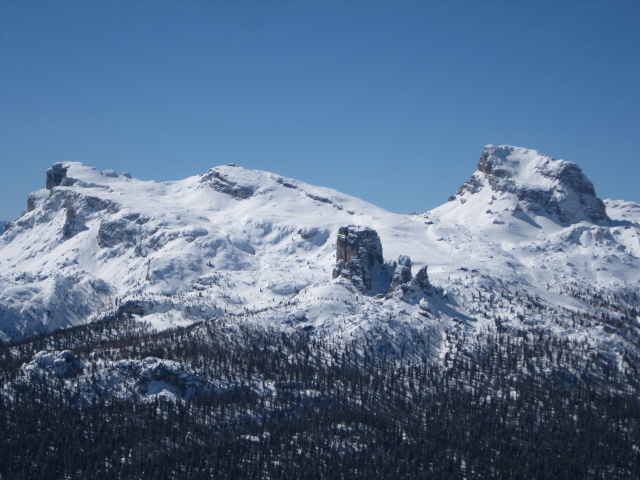 Nuvolau, Cinque Torri und Averau (22. März)