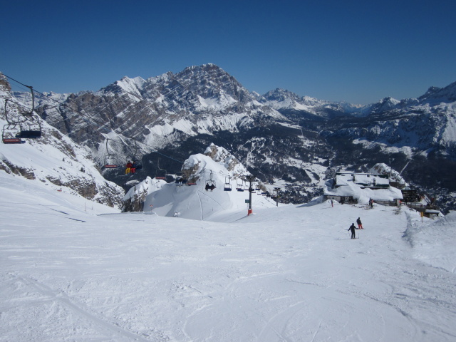 Markus auf der Piste 'Stratofana Olimpica' (22. März)