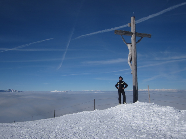 Ich auf der Seceda, 2.519 m (25. März)