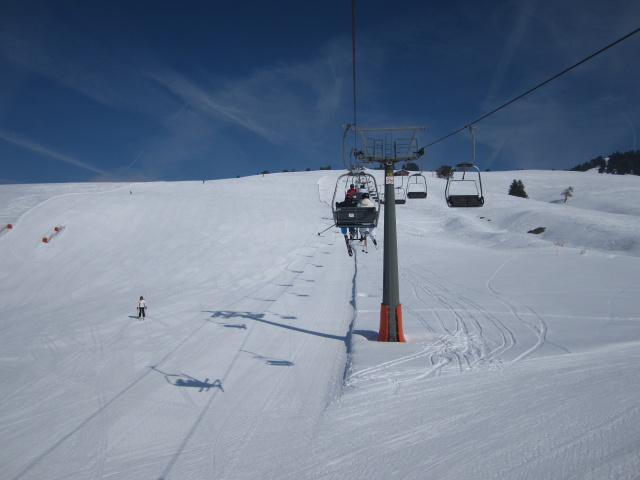 Piste 'Leo Demetz' vom Sessellift Leo Demetz aus (25. März)