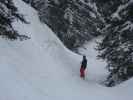 Markus neben der Piste 'Gran Paradiso' (19. März)