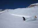 Markus auf der Piste 'Vallon' (21. März)