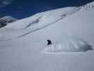 Markus auf der Piste 'Vallon' (21. März)