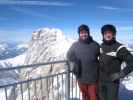 Markus und ich auf der Punta Rocca, 3.265 m (21. März)