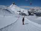 Markus im Skilift Sasso di Rocca (21. März)