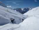 Markus neben der Piste 'Orsa Maggiore' (21. März)