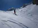 Markus neben der Piste 'Canalini' (22. März)