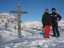 Markus und ich am Bustac, 2.252 m (22. März)