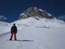 Markus auf der Piste 'Belvedere' (23. März)