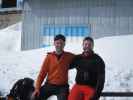 Ich und Markus bei der Bamberger Hütte, 2.871 m (23. März)