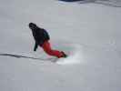 Markus auf der Piste 'Col Pradat' (23. März)