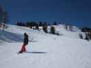 Markus auf der Piste 'Le Ciaune' (24. März)